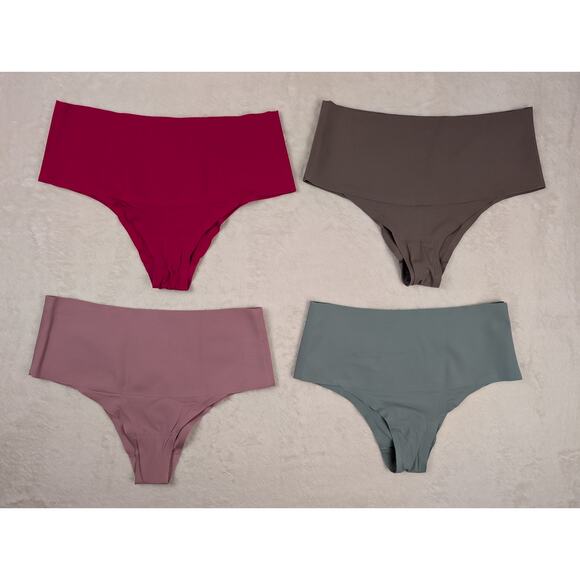 SPANXsupersmooth Undie-tectable Tanga Cheeky 4 Panties Size Large NWOT - Picture 1 of 5